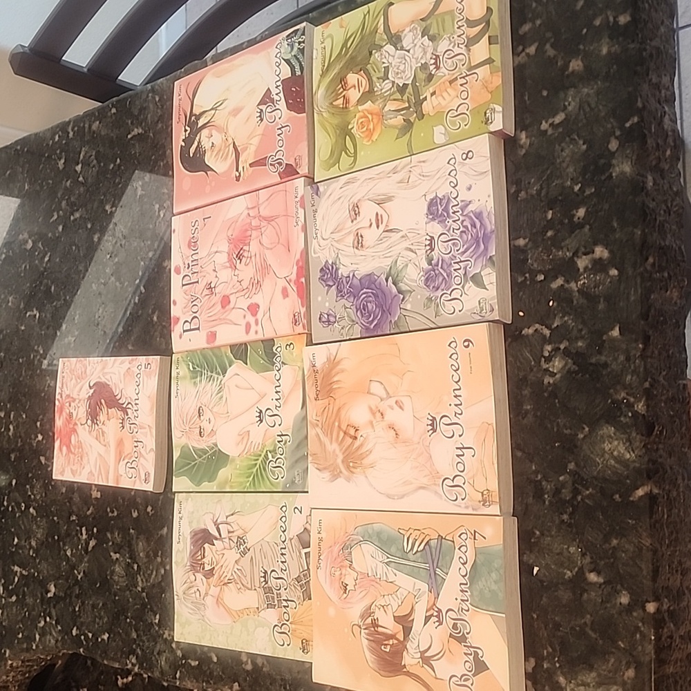 Boy Princess Volume 1-9 volumes Paperback By Kim, Seyoung -